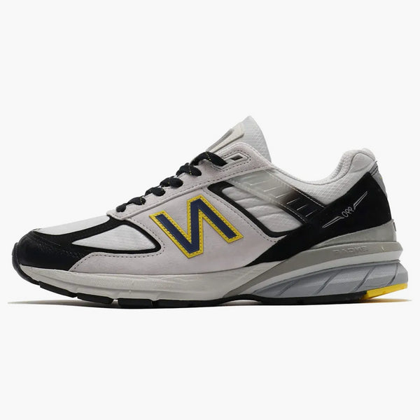 New Balance 990v5 Silver Black Yellow
