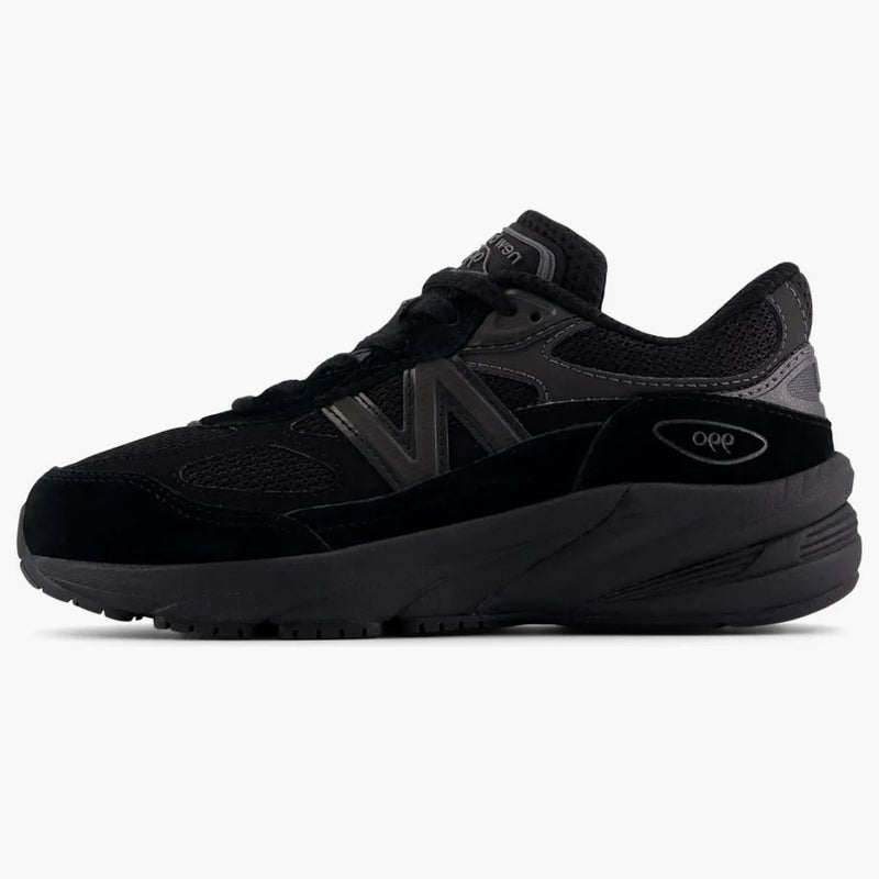 New Balance 990v6 Black Black Metallic (ps)