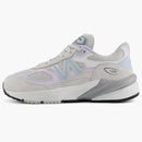 New Balance 990V6 Gray Matter Bright Lavender (PS)