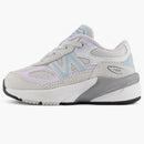New Balance 990V6 Gray Matter Bright Lavender (TD)