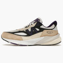 New Balance 990v6 Miusa Teddy Santis White Black Plum