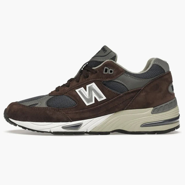 New Balance 991 Brown Navy Grey