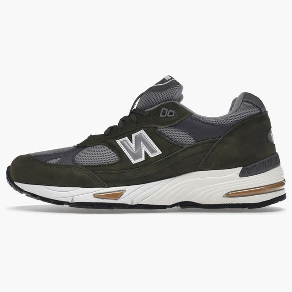 New Balance 991 Miuk Dark Green Grey Tan