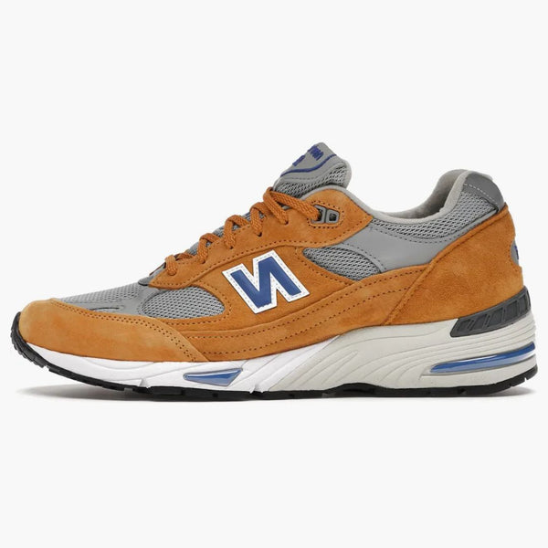 New Balance 991 Yellow Blue