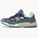 New Balance 992 Blue Teal Rose