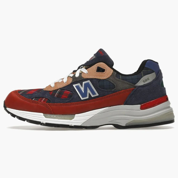 New Balance 992 Plaid Patchwork