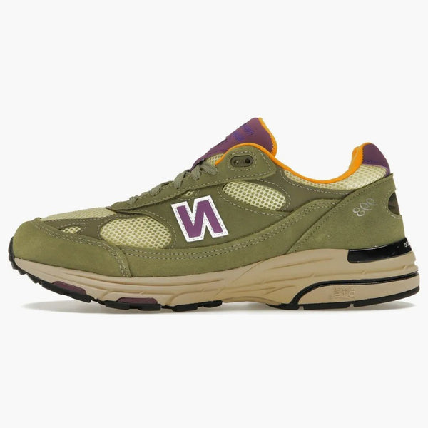 New Balance 993 Miusa Teddy Santis Olive Leaf Maize