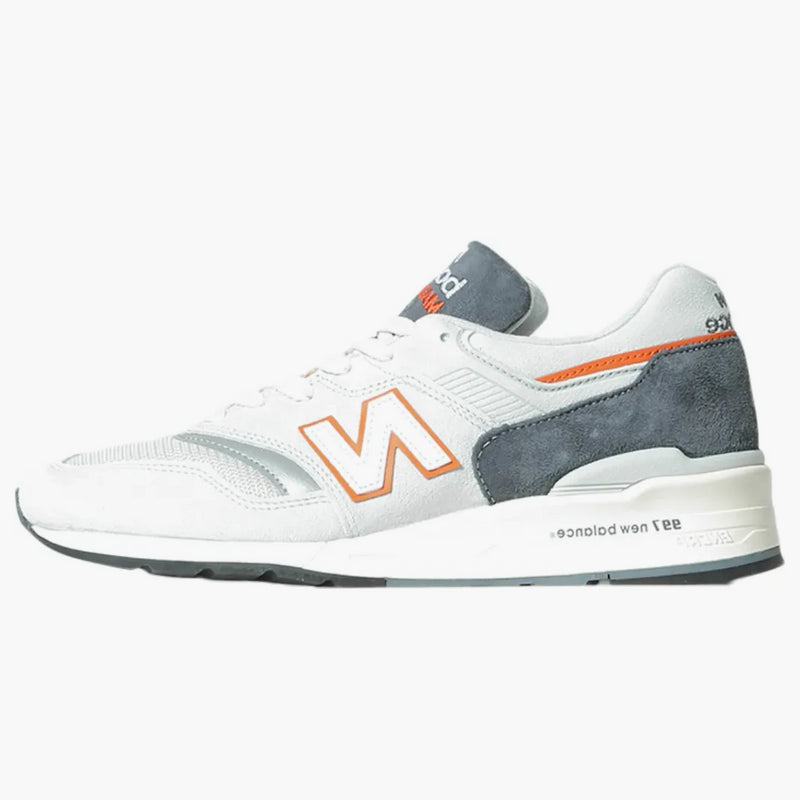 New Balance 997 Prozkoumejte mořskou šedou oranžovou