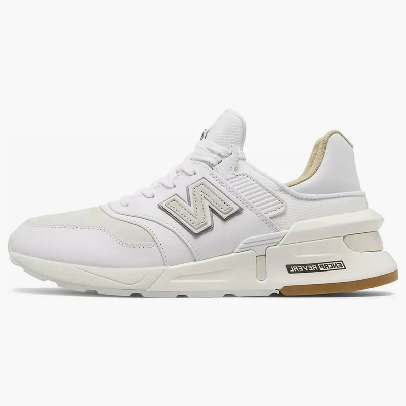 New Balance 997s Saffiano Leather White