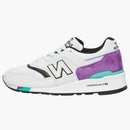 New Balance 997 White Purple Teal