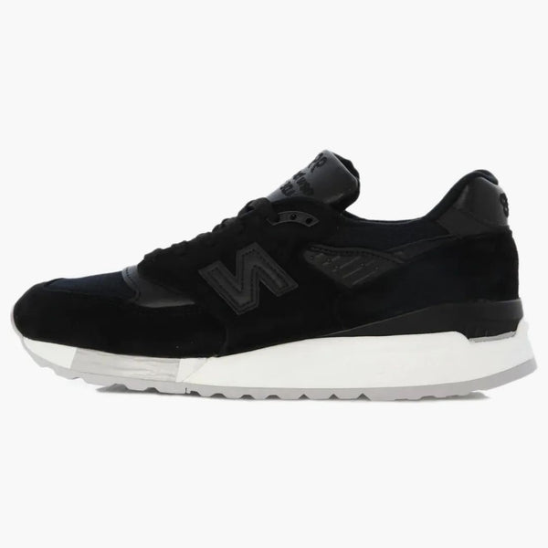New Balance 998 Miusa Black White Grey