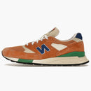 New Balance 998 Miusa Teddy Santis Orange Royal