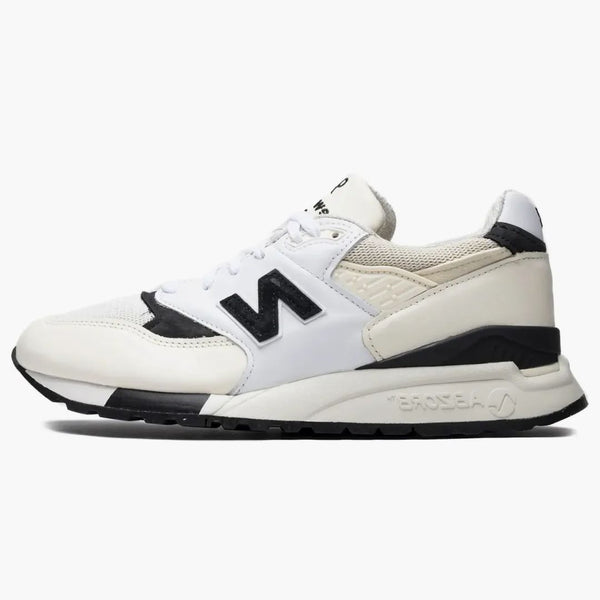 New Balance 998 Miusa White Black