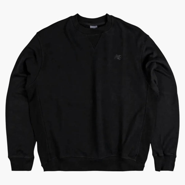 New Balance Athletics French Terry Crew Sweatshirt Black
