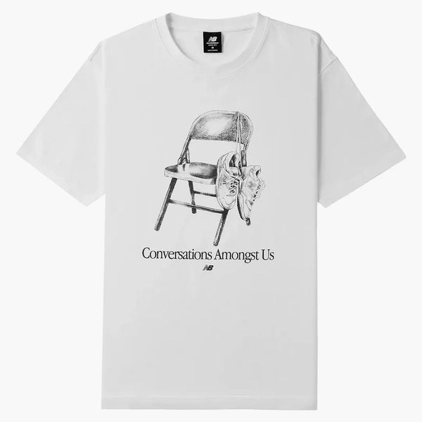 New Balance Conversations Amongst Us Heavyweight Tee White