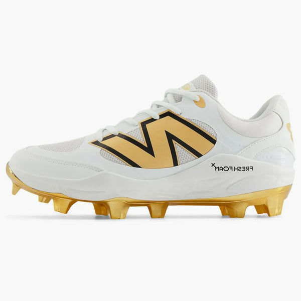 New Balance Fresh Foam 3000v7 Molded White Metallic Gold