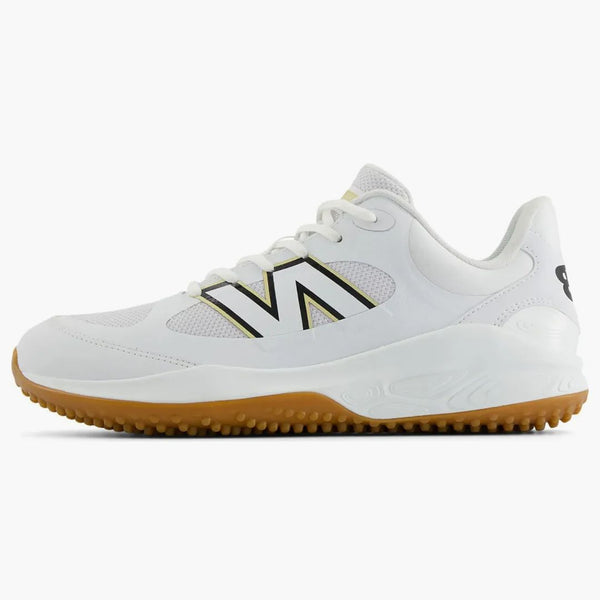 New Balance Fresh Foam 3000v7 Turf Trainer White Black Yellow Gum