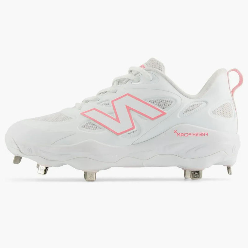 New Balance Fresh Foam Velo V4 Metal White Ultra Pink (women's)
