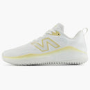 New Balance Fresh Foam Velo V4 Turf Trainer White Team Gold (women's)