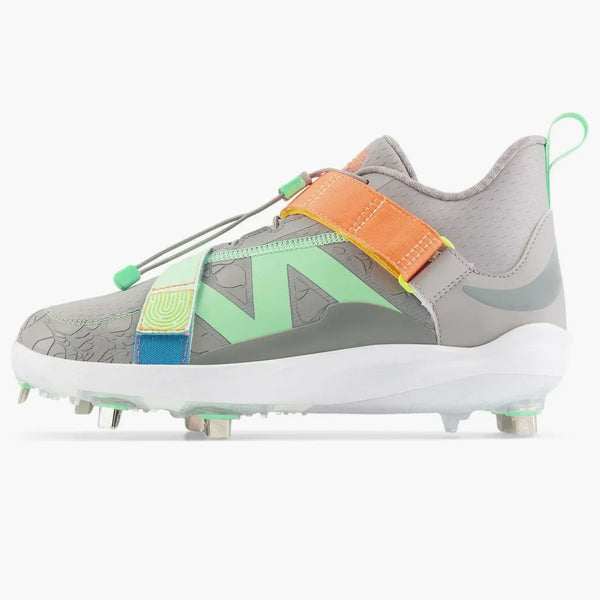New Balance Fuelcell Lindor 2 Metal Team Away Grey Neon Dragonfly Electric Jade