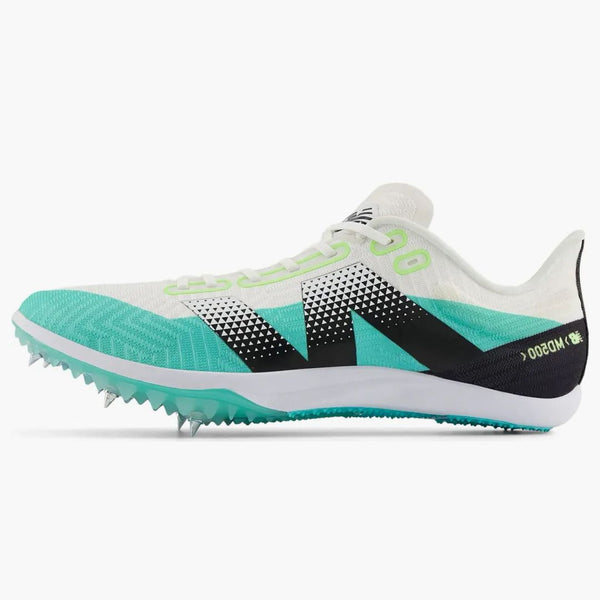 New Balance Fuelcell Md500 V9 White Cyber Jade Black (women's)