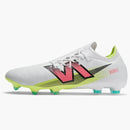 New Balance Furon Pro FG V7 White Hi-Lite Neon Pink