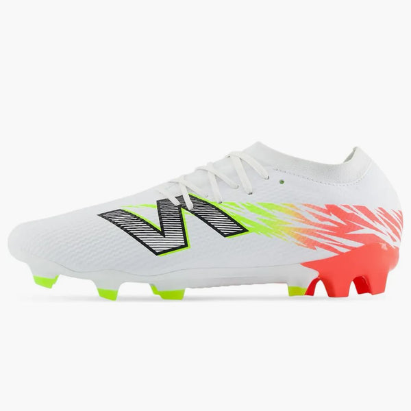 New Balance Furon Team Fg V8 White Energy Red Hi-lite