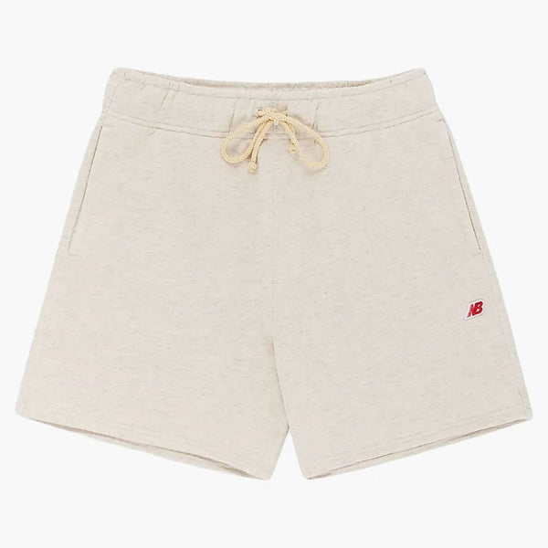 New Balance Made In Usa Core Shorts Oatmeal Heather