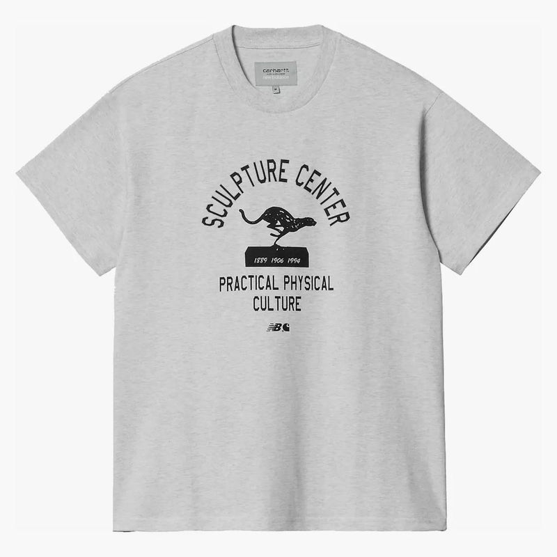 New Balance X Carhartt Wip Short Sleeve Tee Sea Salt Heather