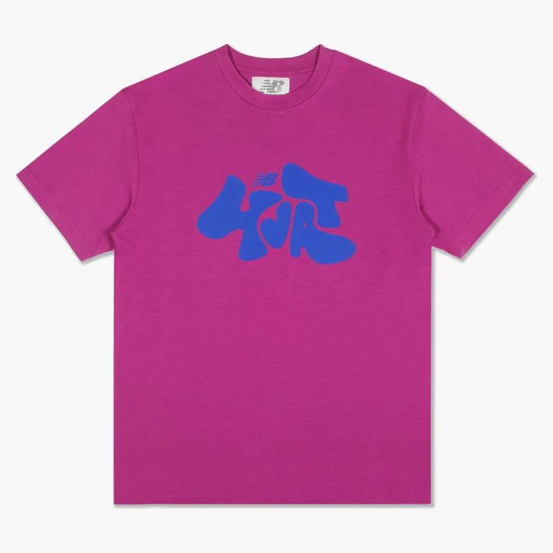 New Balance X Salehe Yurt Logo T-shirt Plum
