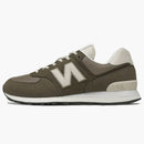 New Balance 574 Black Olive Mushroom