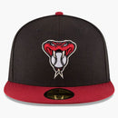 New era arizona diamondbacks alternate new era 59fifty fitted has black