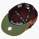 New Era Arizona Diamondbacks Capsule Fall 2.0 20th Anniversary Fitted Hat 59fifty Fitted Hat Maroon/green