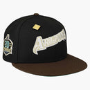 New era arizona diamondbacks capsule vintage series 20th anniversary patch 59fifty fitted has black/teal