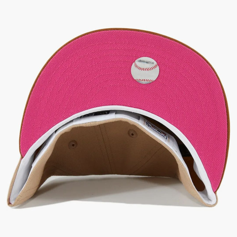 Nová éra Arizona Diamondbacks PBJ 20. výročí šampionů Patch Snakehead má klub exkluzivní 59fifty namontovaný má opálení/hnědé