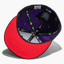 Nowa era Arizona Diamondbacks T-DOT 2011 All-Star Game Patch Snakehead Hat Club Ekskluzywny 59 Fifty Hat Purple/Black