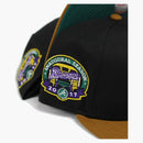 New Era Atlanta Braves 2017 Inaugural Season Patch Fitted Hat Fitted Hat Black/green