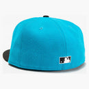 Nueva era Atlanta Braves Aux Pack Vol 2 Patch de 40 aniversario alternativo tiene un club exclusivo 59fifty ajustado tiene neón azul/negro