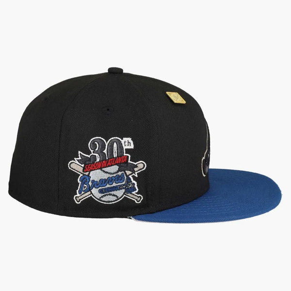 New Era Atlanta Braves Capsule Black Friday 30th Season 59fity Fitted Hat Black/grey