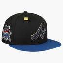 New era Atlanta Braves Capsule Black Friday 30th Season 59fifty Fitted Has Black/Gray