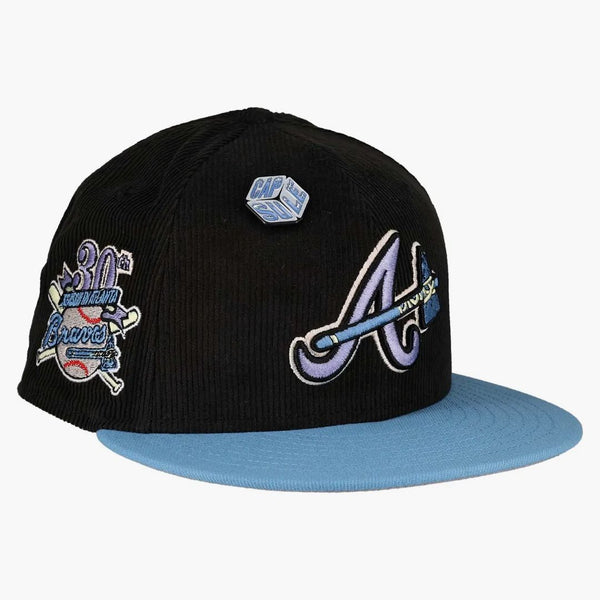 New Era Atlanta Braves Capsule Ice Cube 30th Season 59fifty Fitted Hat Black/grey