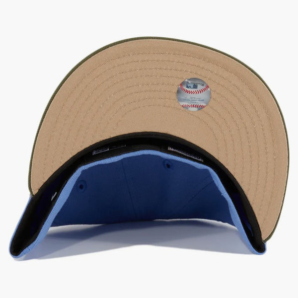 New era Atlanta Braves Great Outdoors 2000 All Star Game Patch Alternate Hat Club Exclusive 59fifty Fitted Has indigo/olive