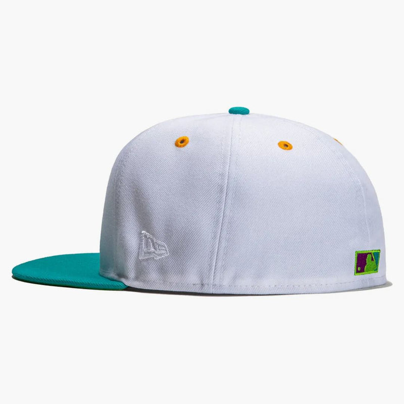 Nová éra Boston Red Sox 1999 Dogtown All Star Game Patch Hat Club Exkluzivní 59FIFTY HAT WHITE/Teal