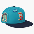 New Era Boston Red Sox Capsule Teal Collection 1999 All Star Game 59fifty Fitted Hat Teal/grey
