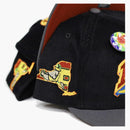 New Era Buffalo Bisons Capsule Doppler Radar Collection New York State 59fifty Fitted Hat Black/red