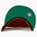 New era Campfire Chicago Cubs Wrigley Field Patch Hat Club Exclusive 59fifty Fitted Has Burn orange