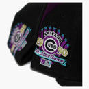 New Era Chicago Cubs Capsule Corduroy Campfire 1990 All Star Game Patch Fitted Hat Fitted Hat Black/purple