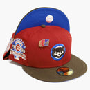 New era chicago cubs capsule nitro 3.0 Collection 1990 All Star Game 59fifty Fitted Hat Red/Blue