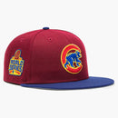 New era chicago cubs sangria 2016 World Series patch alternate has club exclusive 59fifty fitted has cardinal/royal