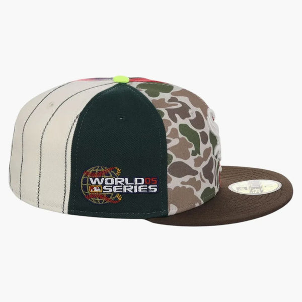 New Era Chicago White Sox Chase B X Mlb Maximal 59fifty Fitted Cap Multi/plaid/pink